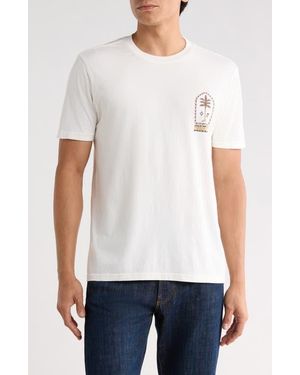 Roark Augs Palm Graphic T-Shirt - White
