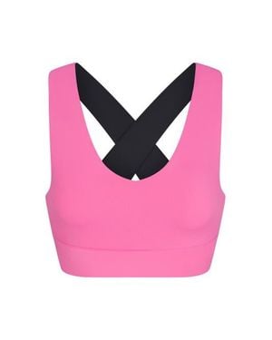 PB5star X-Over Back Sports Bra - Pink