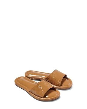 Beek Songlark Slide Sandal - Brown