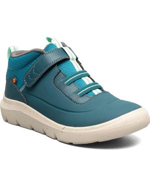 Bogs Kids' Skyline Kicker Water Resistant Low Top Sneaker - Blue