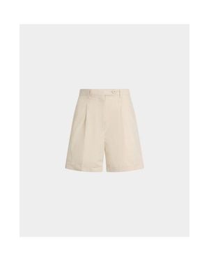Bally Tennis Collection Shorts - Natural