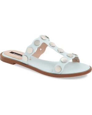 Kensie Manette Slide Sandal - White