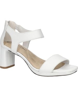 Bella Vita Sonic Ankle Strap Sandal - White