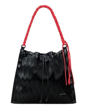 Desigual Convertible Embossed Backpack - Black