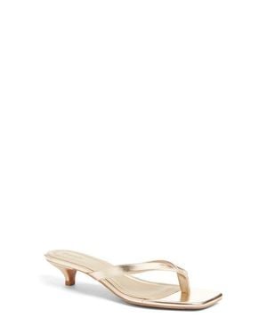 Open Edit Tori Kitten Heel Sandal - Natural