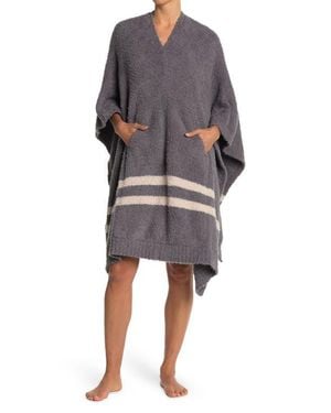 Barefoot Dreams Cozychic Everything Cozy Lounge Poncho - Multicolor