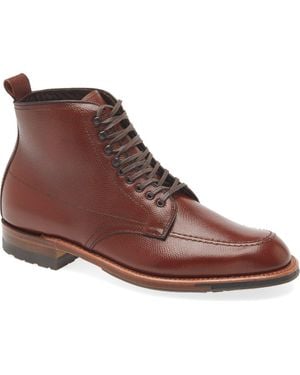 Alden Indy Moc Toe Lace-Up Boot - Brown