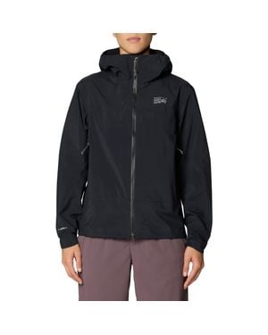 Mountain Hardwear Cloud Cipher Hooded Jacket - Black