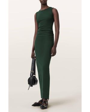 green emerald velvet dress Amazon.com: AllSaints Womens Milla Bird Parka Khaki Green Small : Clothing,  Shoes & Jewelry
