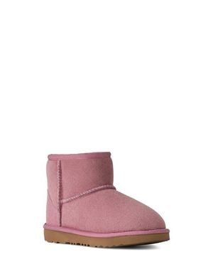 UGG Kids' Classic Mini Ii Water Resistant Genuine Shearling Boot - Pink