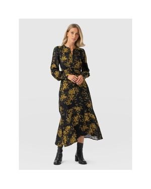 Saint + Sofia Adaline Zip Up Dress - Multicolor