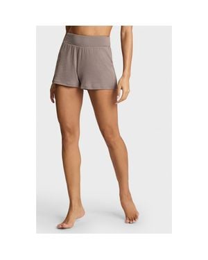 Commando Better Than Basic Relaxed Rib Shorts - Gray