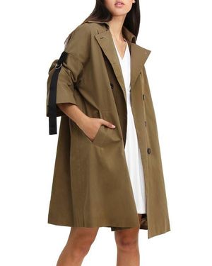 Belle & Bloom Belle And Bloom Russian Romance Trench Coat - Green