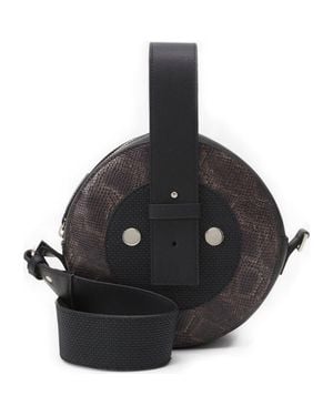 Doizpe Libertad Cactus And Snake Crossbody Bag - Black