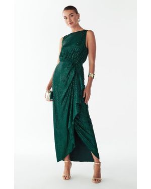 BWLDR Dewan Maxi Dress - Green