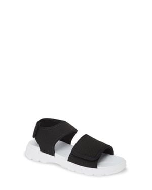 HUNTER Original Quarter Strap Sandal - Black