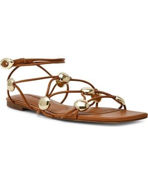 Steve Madden Tides Ankle Strap Sandal - Brown