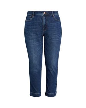 NYDJ Sheri Ankle Slim Straight Leg Jeans - Blue