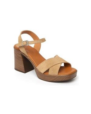 Menina Step Lena Heeled Sandal - Multicolor