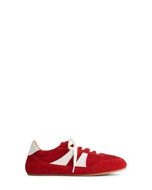 Madewell The Oaklynne Sneaker - Red