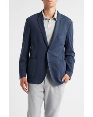 Scott Barber Sono Travel Sport Coat - Blue