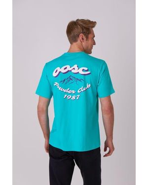 OOSC Powder Club T-Shirt - Blue
