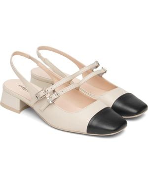 Nero Giardini Slingback Cap Toe Pump - Multicolor
