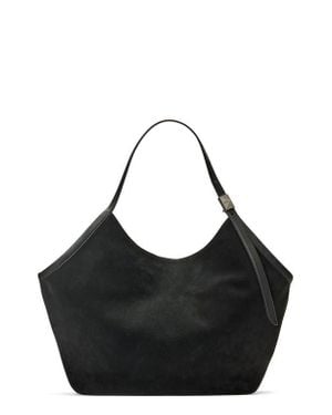 Kate Spade Extra Large Deco Suede Tulip Tote - Black