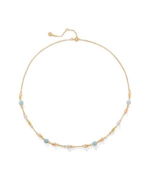 LA MENO Soft Dawn Necklace - White