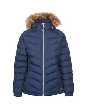 Trespass Nadina Waterproof Padded Jacket - Blue