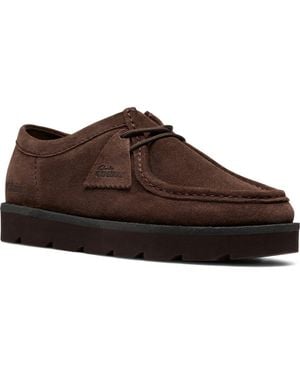 Clarks Meare Lace-Up Wallabee Chukka - Brown