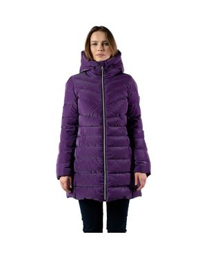 Woodpecker Long Robin Medium Weight Coat - Purple