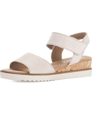Gabor Cork Wedge Sandal - Multicolor