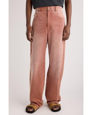 Isabel Marant Jameson Wide Leg Jeans - Multicolor