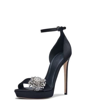 McQueen Jewel Platform Sandal - Blue