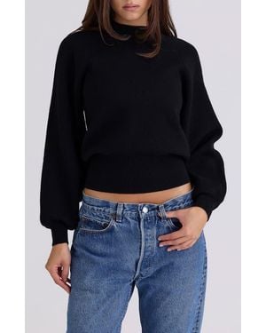 House Of Cb Cressida Wool Blend Sweater - Black