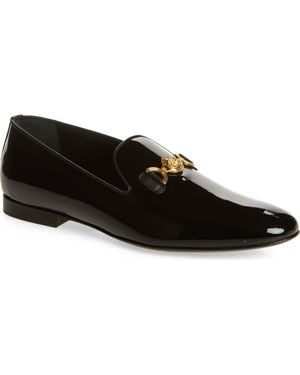 Versace Medusa Smoking Slipper - Black