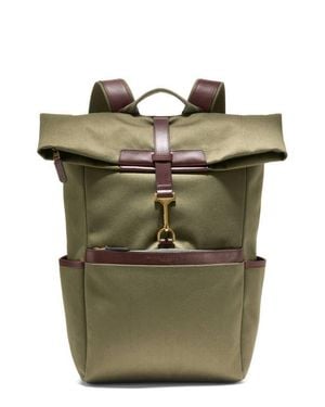 Cole Haan Judson Brushed Twill Backpack - Green