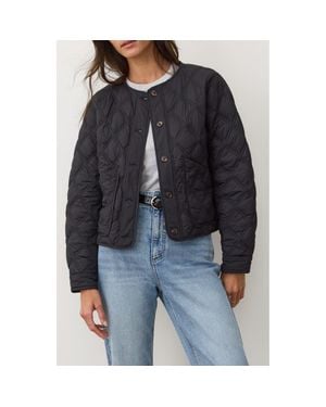 Marine Layer Marina Quilted Liner Jacket - Black