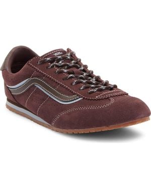 Vans Super Lowpro Leather Sneaker - Brown