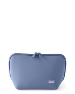 KUSSHI Neoprene Makeup Bag - Blue