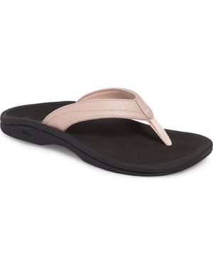 Olukai Ohana Flip Flop - Black