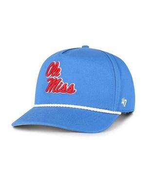 '47 Ole Miss Rebels Rope Hitch Adjustable Hat - Blue