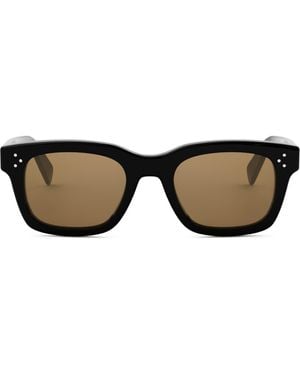Celine Bold 3 Dots 50Mm Square Sunglasses - Brown