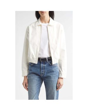 Nili Lotan Najac Denim Jacket - White