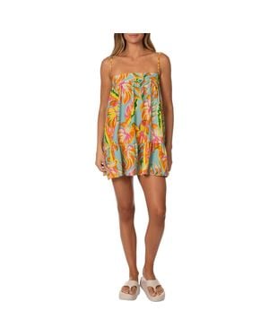 Maaji Fiesta Bloom Guilia Cover-Up Dress - Yellow