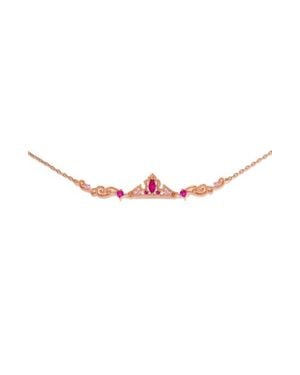 Girls Crew Kids' Disney Aurora Crown Bracelet - Metallic