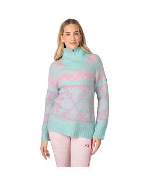 Kari Traa Amelia Knit Sweater - Blue