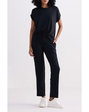 REISTOR Relaxed Fit Tee Set - Blue