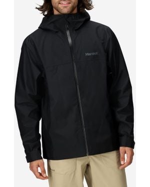 Marmot Minimalist Pertex Waterproof Hooded Jacket - Black